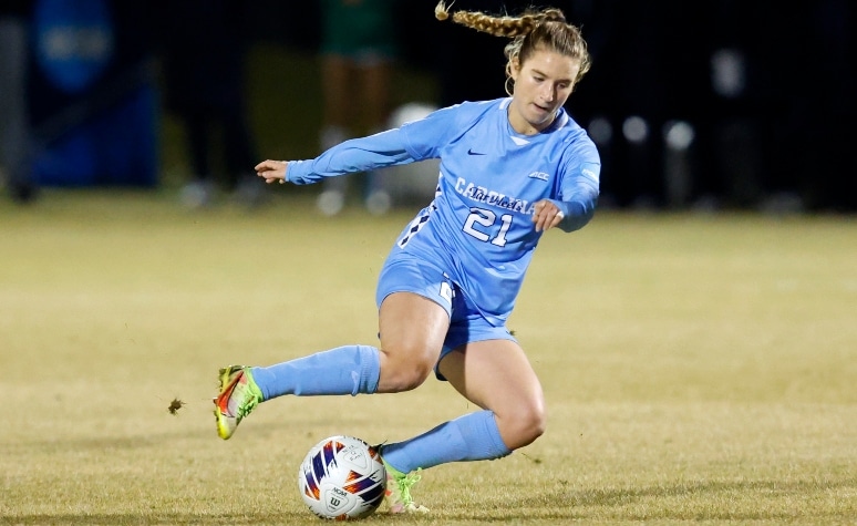 No. 1 UNC Women's Soccer Rolls Past NC State Before Record Crowd